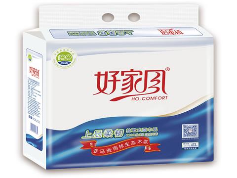 好家風上品柔韌抽紙450張8包裝（4XL)